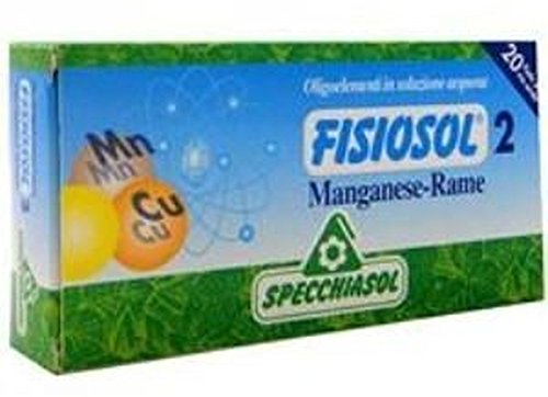 Fisiosol 2 Manganeso-Cobre 20 ampollas de Specchiasol