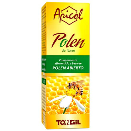 Polen de Abeja Natural 60ml | 10x Veces Más Concentrado y Biodisponible que el Convencional | El Único Abierto y Desespecificado - SIN ALÉRGENOS | Apicol Tongil