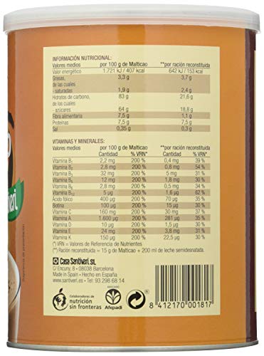 SANTIVERI Malticao (Antigua Maltolactina) 500 g