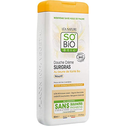 So 'Bio étic ducha crema surgras óleo de karité Bio 650 ml