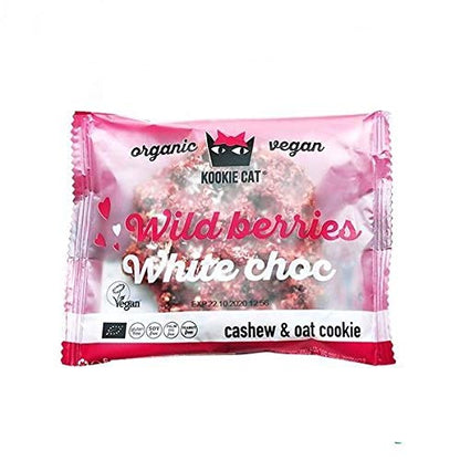 Kookiecat Wild Berries & White Choc 50 g