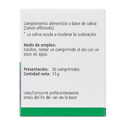 Menosan Salvia | Pastilla para Sudoración excesiva y sofocos en la menopausia* | 30 Comp. | A.Vogel