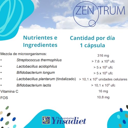 ACTIVE FERMENTUM ZENTRUM 30 cásp, Probiótico/inmunidad