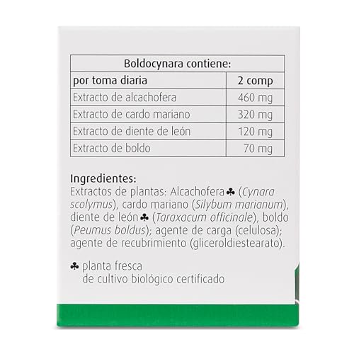 Boldocynara | Apoya tus digestiones y mantiene tu hígado saludable* | 60 Comp | A.Vogel, 60, 60 unidad, 1