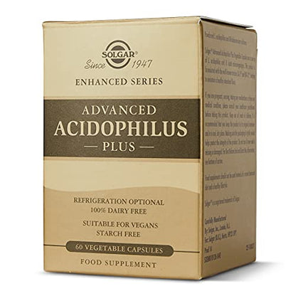 Solgar Acidophilus Plus Avanzado Cápsulas vegetales