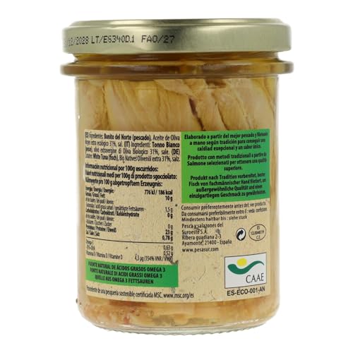 Pesasur Bonito del Norte (Tarro Cristal) 200 g