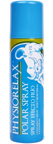 Physiorelax Polar Spray Cold Effect for Massage | Special Legs and Feet | Natural Ingredients 150 ml