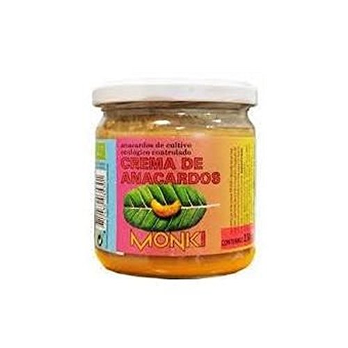 Crema Anacardos Tostados Bio 330 Gr de Monki