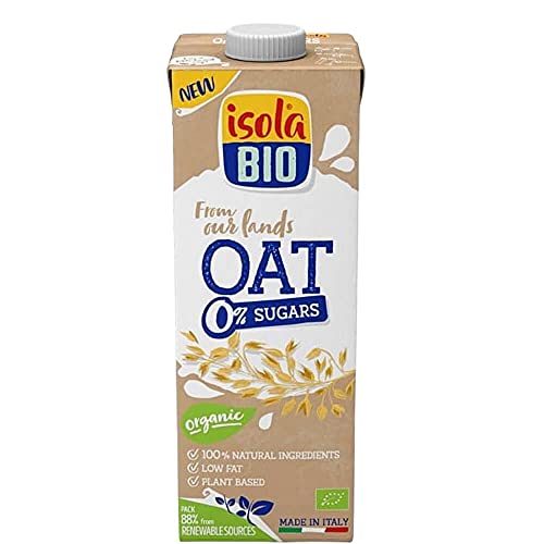 Bebida de avena sin azúcar BIO 1 l Isola Bio