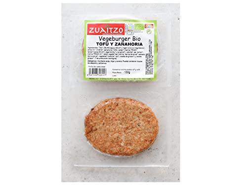 ZUAITZO HAMBURGUESA ZANAHORIA 150 GRS