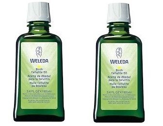 WELEDA Aceite Anticelulítico de Abedul Pack 2 unidades+Masajeador