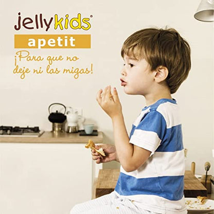 Complemento Alimenticio Jelly Kids Apetit - 250 ml - Elaborado a Base de Jalea Real y Quina - Ayuda a Abrir el Apetito y Reforzar el Sistema Inmune - Alta Concentración de Vitaminas - Eladiet
