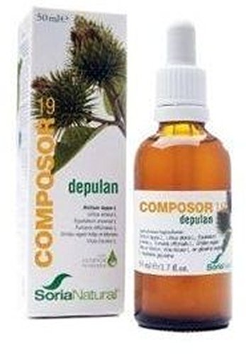 Soria Natural Composor 19 Depulan Complex – Fördert die Entgiftung, innere Reinigung – Verbessert die Leber- und Nierenfunktion – 50-ml-Flasche