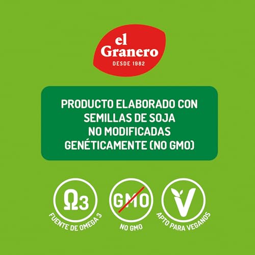 El Granero Integral - Lecigran, Lectina de Soja - 500 g - Rico en Vitaminas y Minerales - Favorece el Tránsito Intestinal - Beneficiosa para la Circulación Arterial - No GM - Apta para Veganos