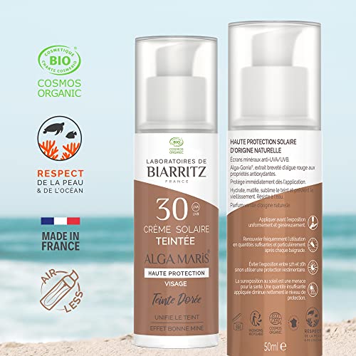 Laboratoires de Biarritz Alga Maris Alga Maris Getönte Sonnencreme LSF 30