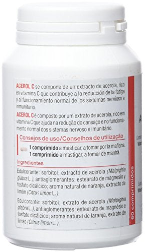 Nutergia - ACEROL C 60 comprimidos