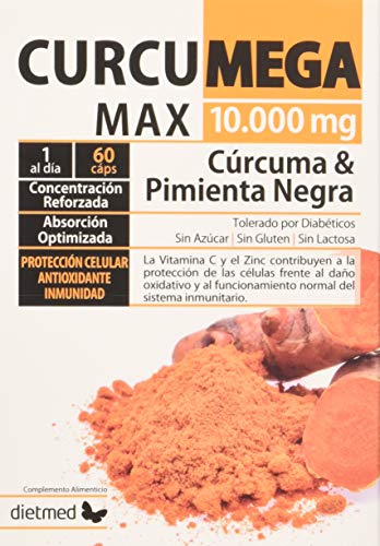 DietMed Curcumega Max 10.000 mg – 60 Kapseln