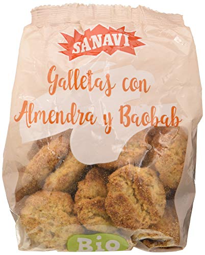 Sanavi Galletas Con Almendra Y Baobab 250 G 250 G 500 g
