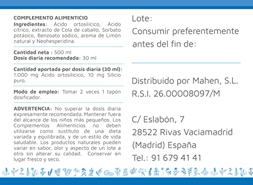 Laboratorios Mahen Silicio SI 14 500 ml