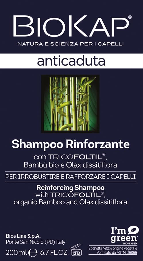 BIOKAP champu reforzante anticaida 200ml. BIO