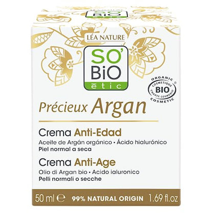 CREMA DIA ANTIEDAD ACIDO HIALURONICO & ARGAN BIO 5