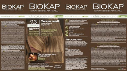 Biokap Rapid Delicato 9.3 Rubio Muy Claro 140 ml - 500 g