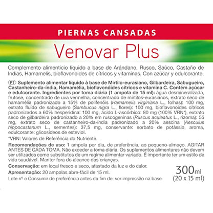 Dielisa – Venovar Plus – 20 Fläschchen