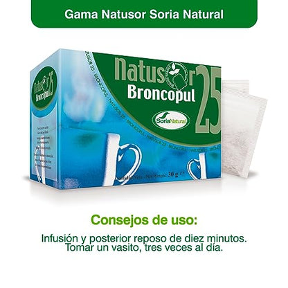 Soria Natural NATUSOR 25 BRONCOPUL 20Filter