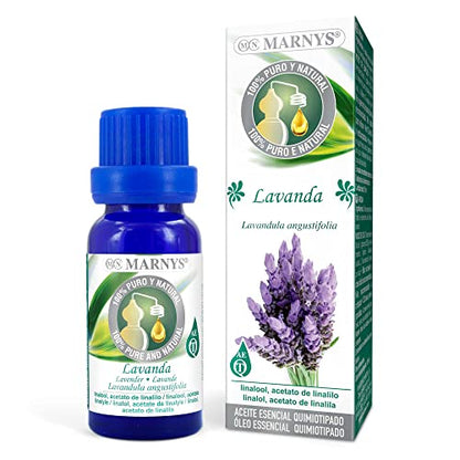 MARNYS Aceite Esencial Lavanda 100% Puro Quimiotipado 15ml