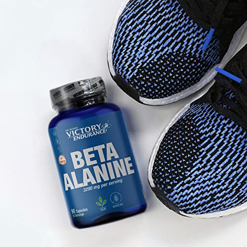 VICTORY ENDURANCE Beta Alanine. Aumenta La Resistencia, Mejora La Contracción Muscular Y Retrasa La Fatiga (90 Caps), 100 ml