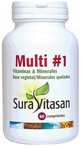 Multi 1 Vitaminas y Minerales 60 comprimidos de Sura Vitasan