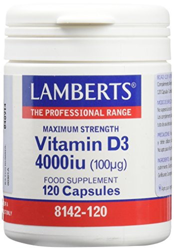 LAMBERTS - VITAMINA D3 4.000ui 120perl L8412120