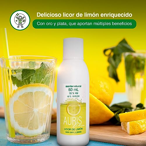 Soria Natural Auris Lemon - 60 milliliters, 1 gram, 1