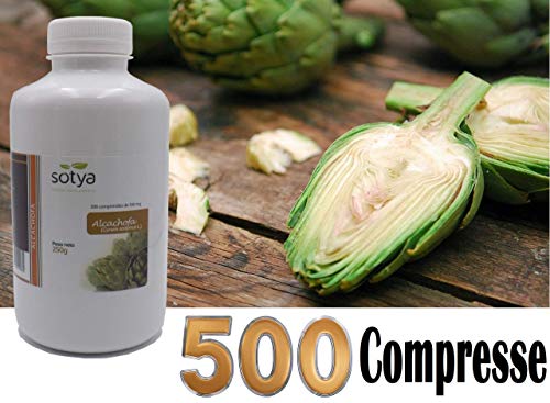 SOTYA Alcachofera 500 comprimidos 500 mg