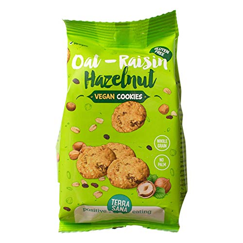 Galletas con Avena, Pasas y Avellanas Sin Gluten 150 g