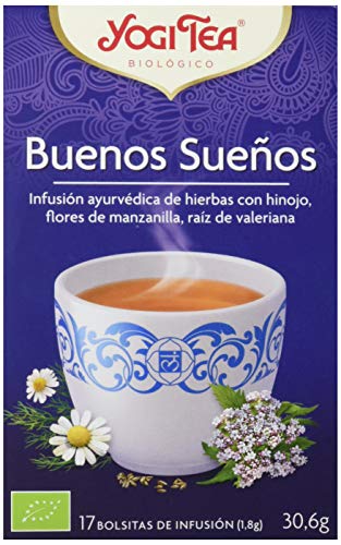 Yogi Tea Infusión de Hierbas Good Night - 17 bolsitas - [confezione da 3]