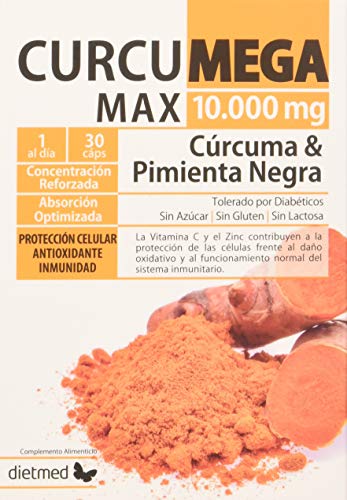 DietMed Curcumega Max 10.000mg - 60 Cápsulas