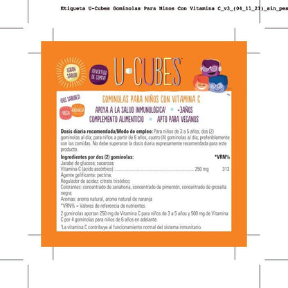 Solgar | U-cubes vitamina C | 90 gominolas