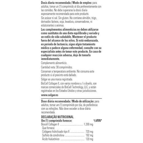 Solgar | Ácido Hialurónico Complex | Prevención Del Envejecimiento