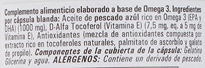 Zentrum90 Omega 3 Cardio Plus Aceite de pescado - 60 cápsulas