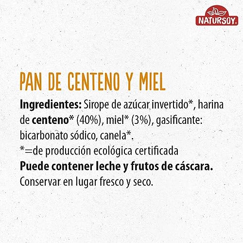 Natursoy Pan de Centeno y Miel