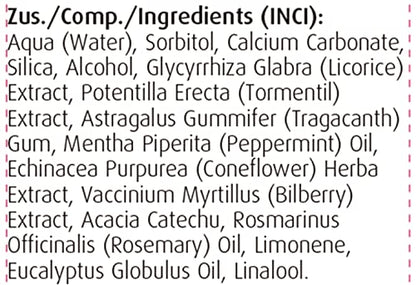 Dentaforce Echinacea | Pasta de dientes y encías delicadas | 100 gr | A.Vogel
