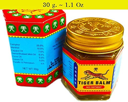 Tiger Balm Bálsamo De Tigre Rojo 30g x3 | Tailandia