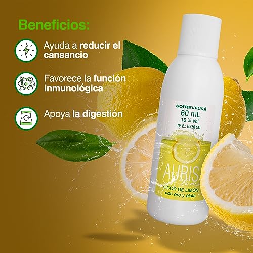 Soria Natural Auris Lemon - 60 mililitros, 1 gramo, 1