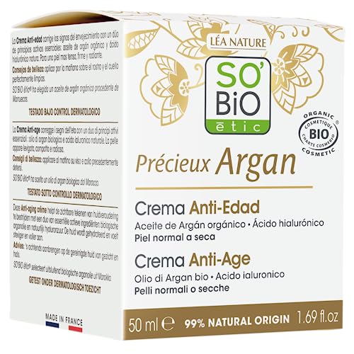 CREMA DIA ANTIEDAD ACIDO HIALURONICO & ARGAN BIO 5