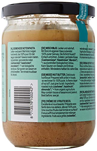 Terrasana 3Mix, Crema De Frutos Secos (Sin Cacahuete) 500 G 500 G 500 ml