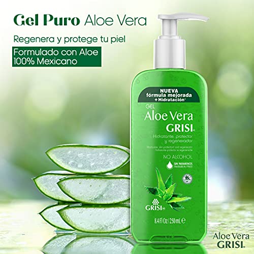 Grisi Gel Corporal Hidratante Aloe Vera 250 ml.