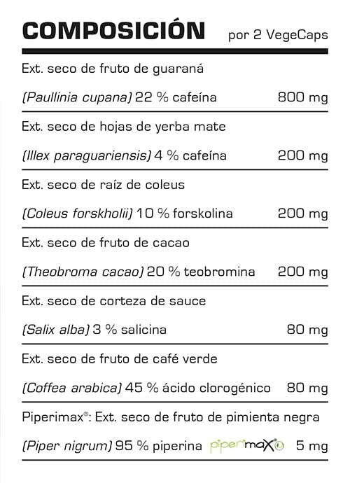 Quemagrasas HELLCORE - Producto de Calidad Optima y Quemagrasas Potente para Adelgazar - Vitobest