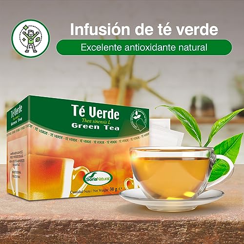 Soria Natural Infusión Te Verde - 20 Unidades