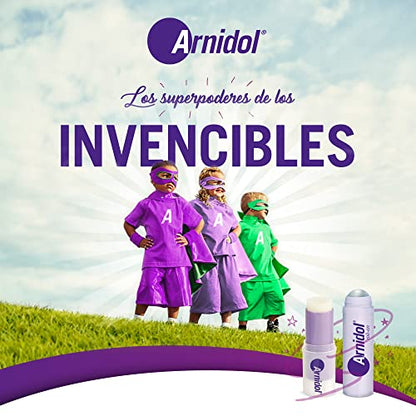 Arnidol - Gel Stick, Calma, Refresca y Reconforta la Piel, Efecto Frío, con Ingredientes de origen natural como Árnica y Harpagofito, Apto a Partir de los 3 Meses de Edad - 15 g